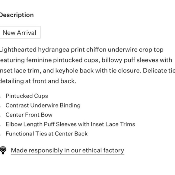 For Love And Lemons Floral Lace Bra Top - Pink and Yellow - Picture 3 of 5